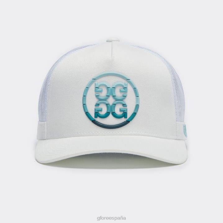 üniseks Circle G\'nin ombre interlok örgü kamyon şoförü şapkası G/FORE kar aksesuar BV0X301