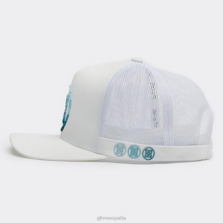 üniseks Circle G\'nin ombre interlok örgü kamyon şoförü şapkası G/FORE kar aksesuar BV0X301