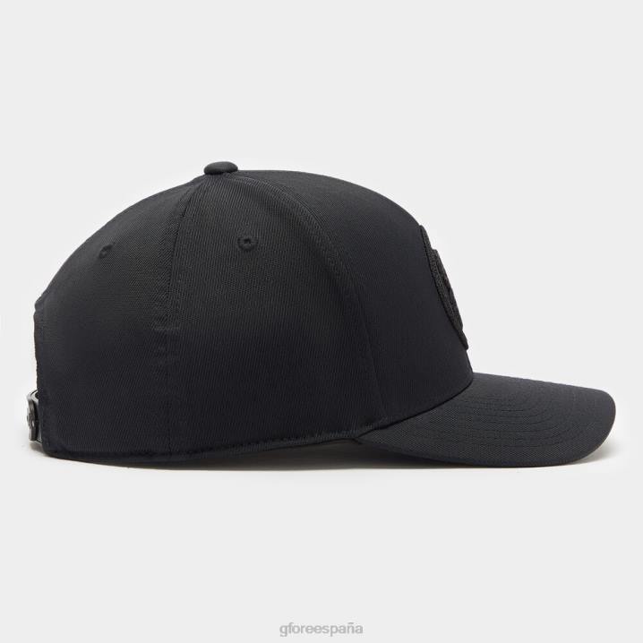 üniseks Circle G\'nin streç dimi snapback şapkası G/FORE oniks aksesuar BV0X283