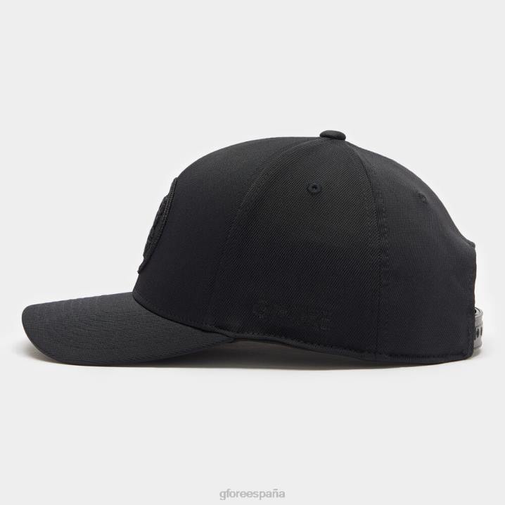 üniseks Circle G\'nin streç dimi snapback şapkası G/FORE oniks aksesuar BV0X283