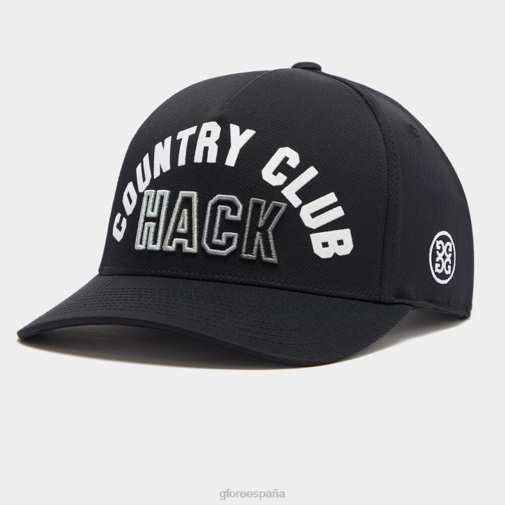 üniseks country club hilesi streç dimi snapback şapka G/FORE oniks aksesuar BV0X302