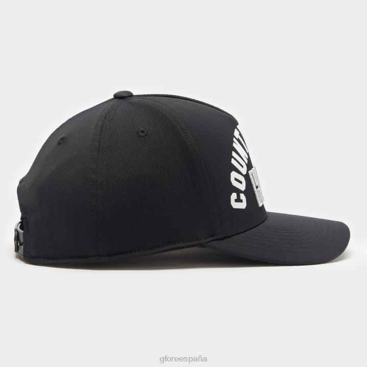 üniseks country club hilesi streç dimi snapback şapka G/FORE oniks aksesuar BV0X302