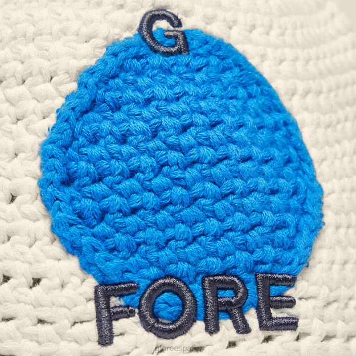 üniseks daire tığ işi kova şapka G/FORE kar aksesuar BV0X465