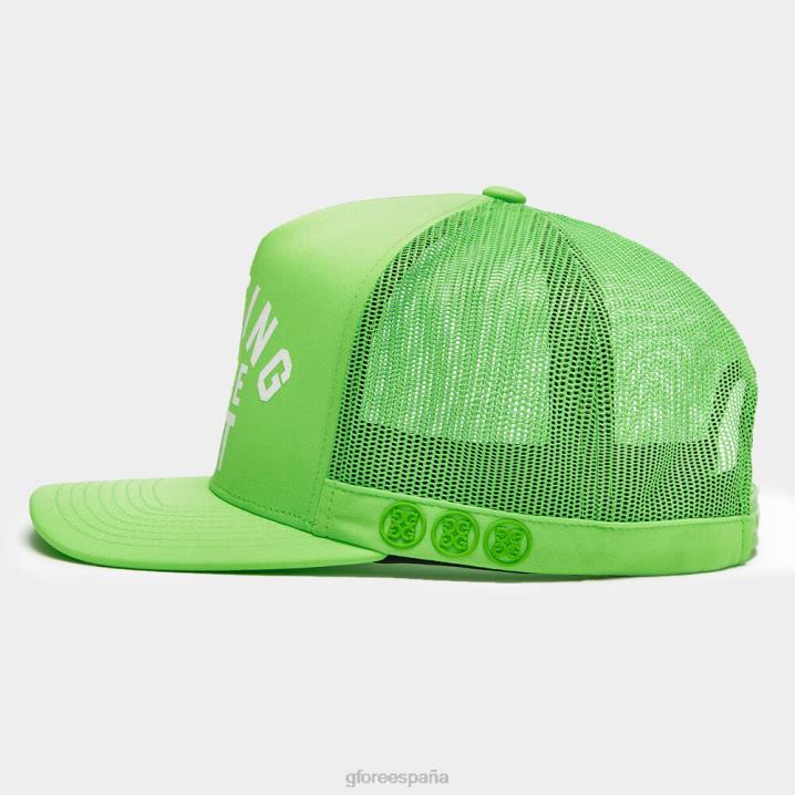 üniseks golf berbat bir interlok örgü kamyon şoförü şapkasıdır G/FORE geko aksesuar BV0X306