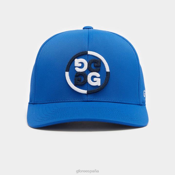 üniseks renk bloklu daire g\'nin streç fitilli snapback şapkası G/FORE yarışçı aksesuar BV0X294