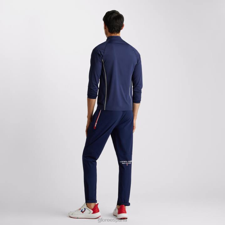 erkekler Tech Nylon Ops Çeyrek Fermuarlı Slim Fit Taban Katmanı G/FORE vatansever donanma Giyim BV0X13