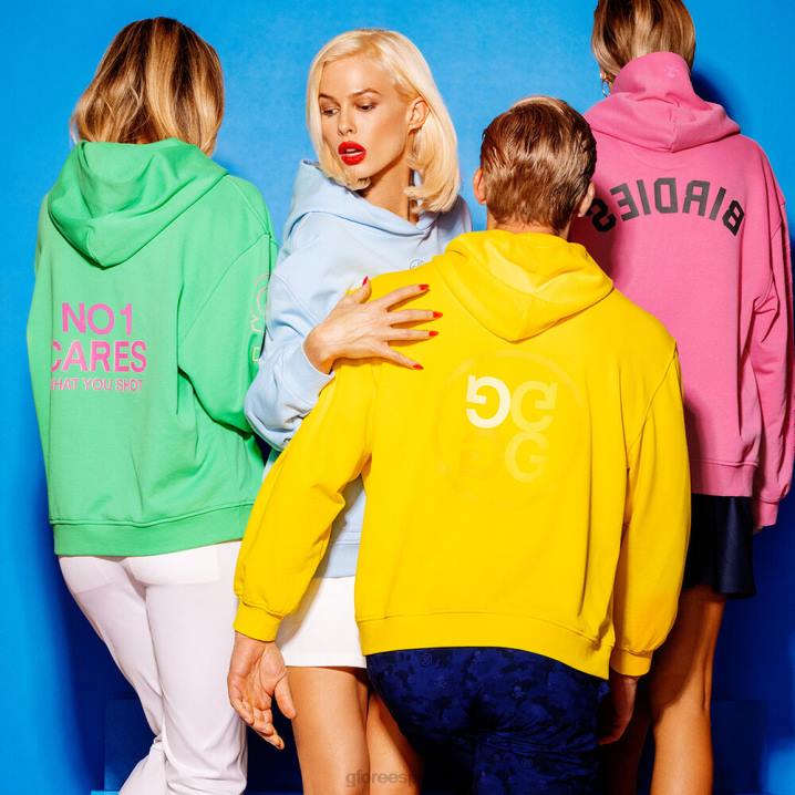 üniseks birdies oversize fransız havlu kapüşonlu üst G/FORE açelya Giyim BV0X22