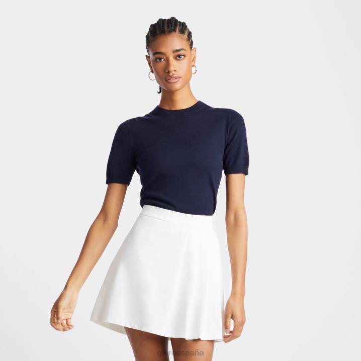 kadınlar merinos yünü bakımı kolay kısa kollu kazak G/FORE alacakaranlık Giyim BV0X377