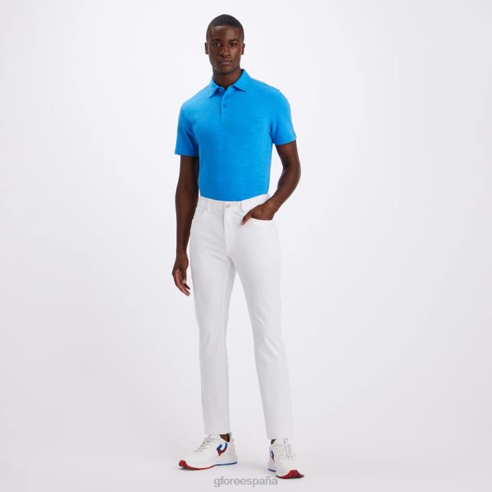 erkekler kulüp binası pamuklu slim fit polo G/FORE gök mavisi Giyim BV0X45