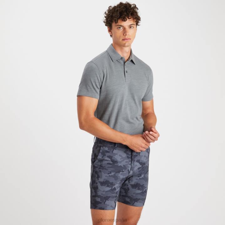 erkekler kulüp binası pamuklu slim fit polo G/FORE odun kömürü Giyim BV0X46