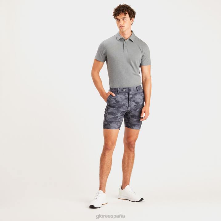 erkekler kulüp binası pamuklu slim fit polo G/FORE odun kömürü Giyim BV0X46