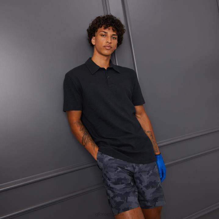 erkekler kulüp binası pamuklu slim fit polo G/FORE oniks Giyim BV0X42