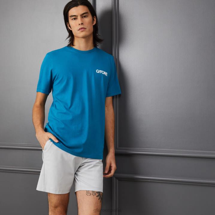 erkekler degrade daire g\'nin pamuklu dar kesim tişört G/FORE benzin Giyim BV0X15