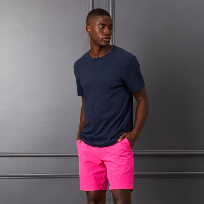 erkekler kulüp binası şantuklu pamuklu dar kesim tişört G/FORE alacakaranlık Giyim BV0X41