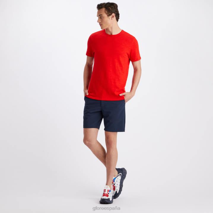 erkekler kulüp binası pamuklu dar kesim tişört G/FORE Haşhaş Giyim BV0X3