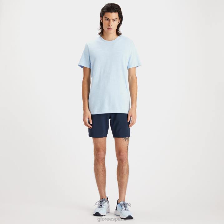 erkekler kulüp binası pamuklu dar kesim tişört G/FORE gökyüzü Giyim BV0X4