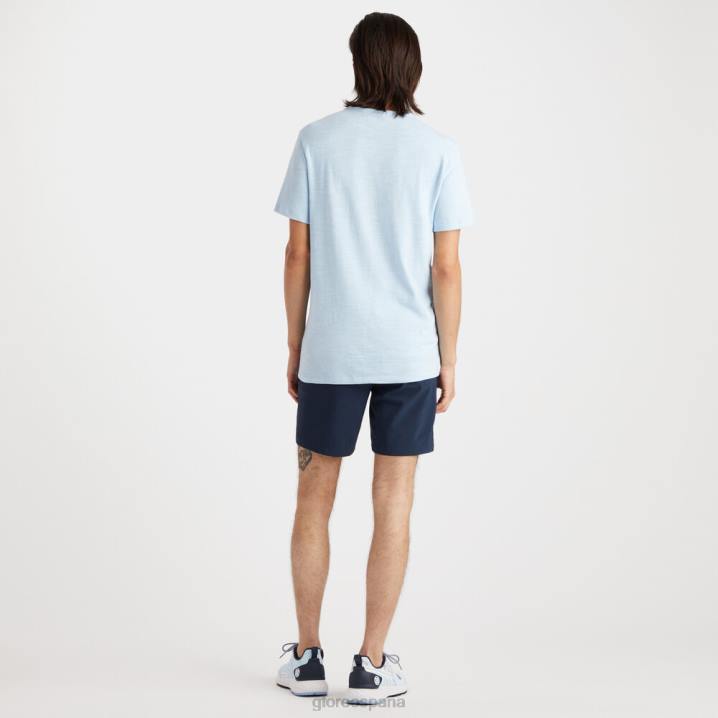 erkekler kulüp binası pamuklu dar kesim tişört G/FORE gökyüzü Giyim BV0X4