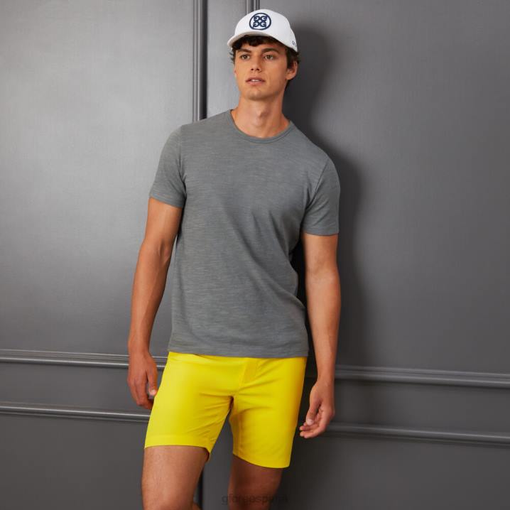 erkekler kulüp binası pamuklu dar kesim tişört G/FORE odun kömürü Giyim BV0X2