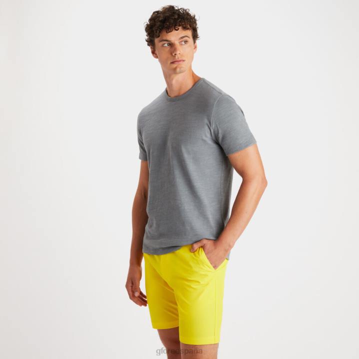 erkekler kulüp binası pamuklu dar kesim tişört G/FORE odun kömürü Giyim BV0X2