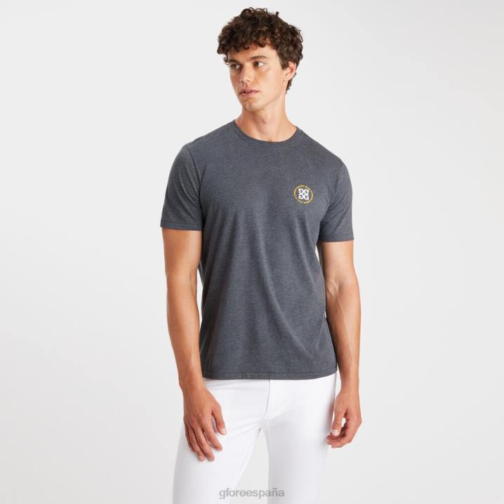 erkekler prjkt 112 pamuklu dar kesim tişört G/FORE kömür funda gri Giyim BV0X60