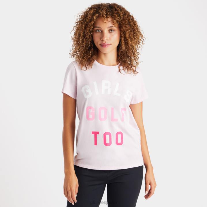 kadınlar kızlar golf çok pamuklu dar kesim tişört G/FORE kızarmak Giyim BV0X355