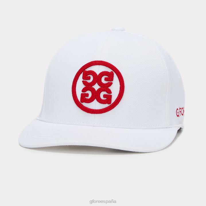 üniseks Circle G'nin streç dimi snapback şapkası G/FORE kar/haşhaş aksesuar BV0X311