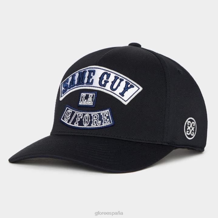 üniseks aynı adam streç dimi snapback şapka G/FORE oniks aksesuar BV0X265