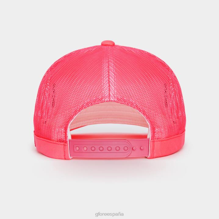 üniseks g link interlok örgü kamyon şoförü şapkası G/FORE nakavt pembe aksesuar BV0X455