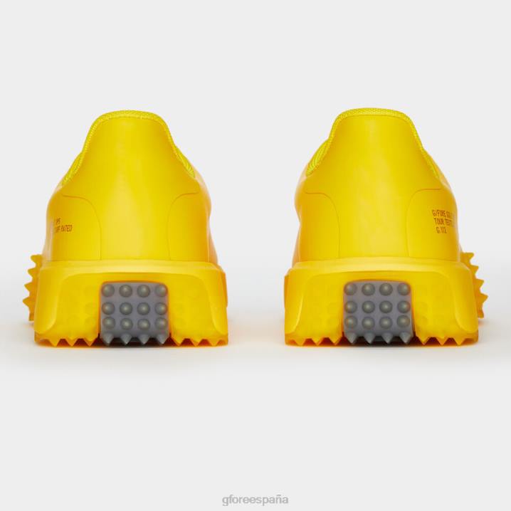 üniseks g.112 p.u. deri golf ayakkabısı G/FORE sarı uçmak ayakkabı BV0X204
