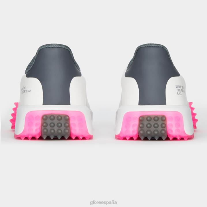 erkekler g.112 p.u. deri golf ayakkabısı G/FORE kar/nakavt pembe ayakkabı BV0X214