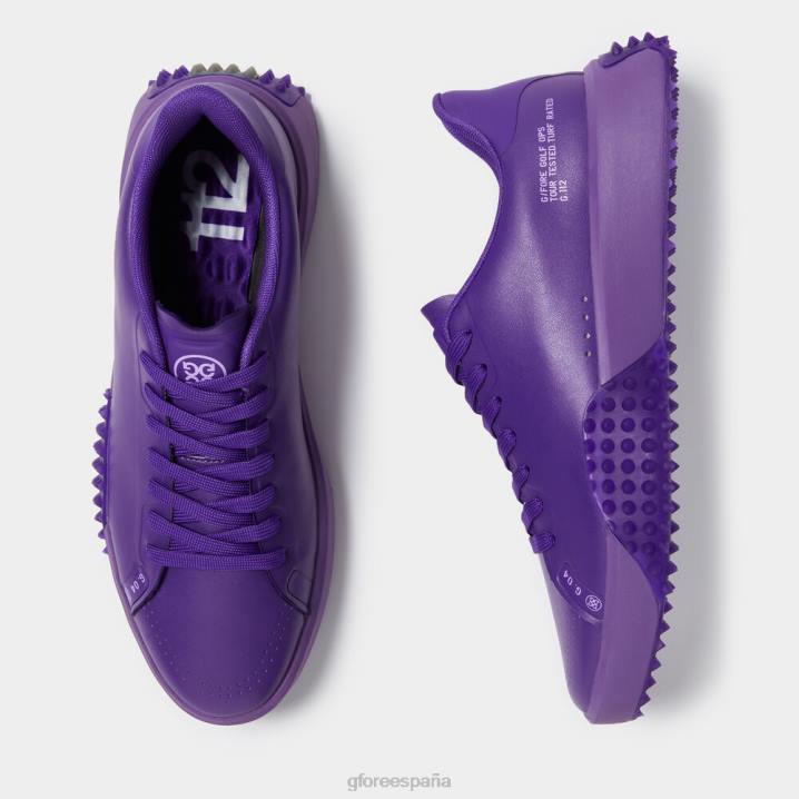 erkekler g.112 p.u. deri golf ayakkabısı G/FORE menekşe ayakkabı BV0X220