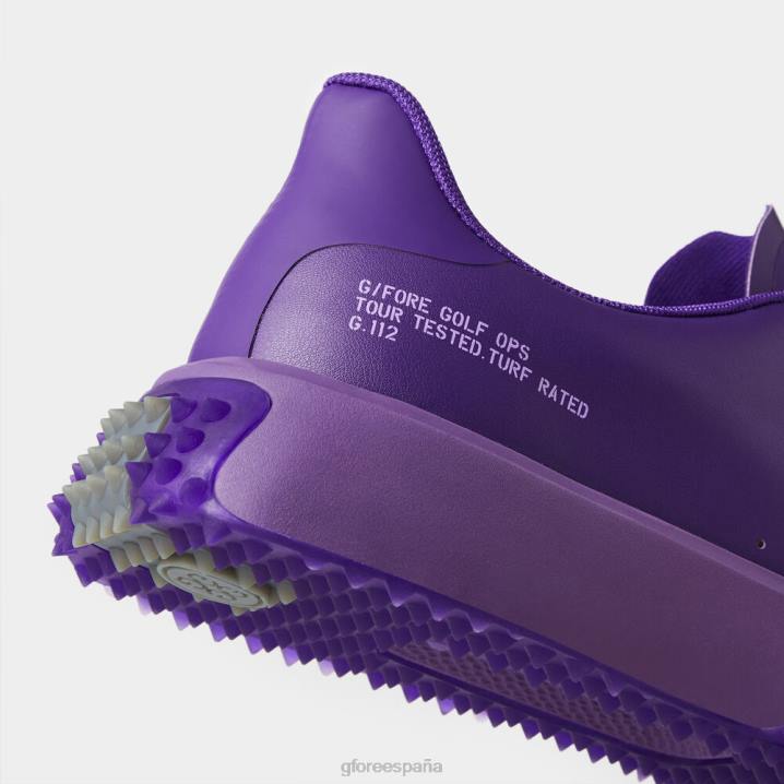 erkekler g.112 p.u. deri golf ayakkabısı G/FORE menekşe ayakkabı BV0X220