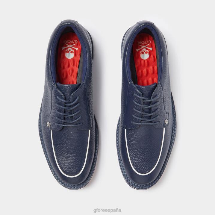 erkekler gallivanter çakıl taşı deri kontrast bölünmüş burunlu golf ayakkabısı G/FORE alacakaranlık ayakkabı BV0X249