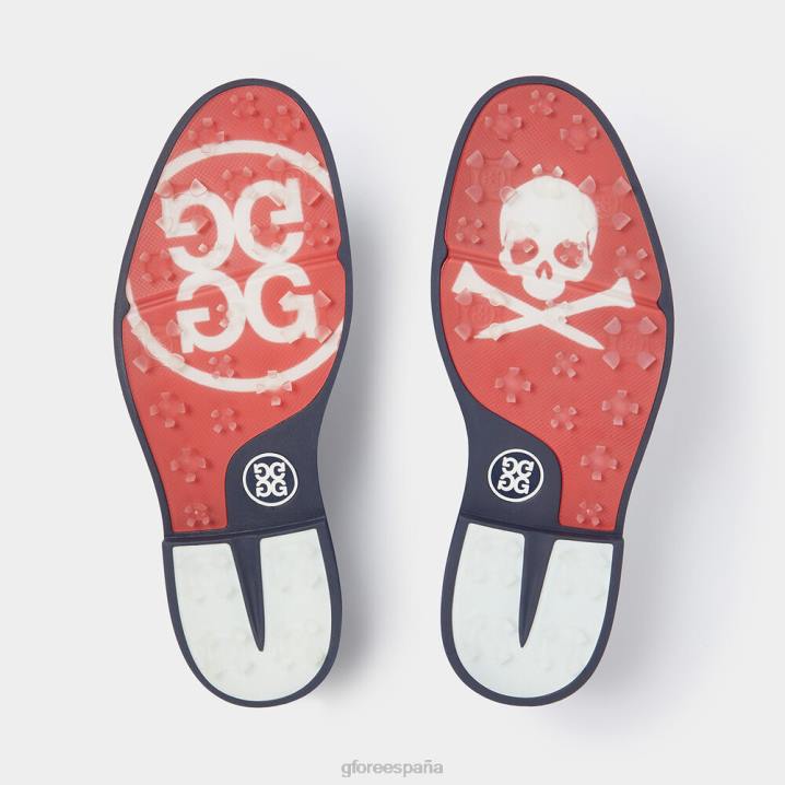 erkekler gallivanter çakıl taşı deri kontrast bölünmüş burunlu golf ayakkabısı G/FORE alacakaranlık ayakkabı BV0X249