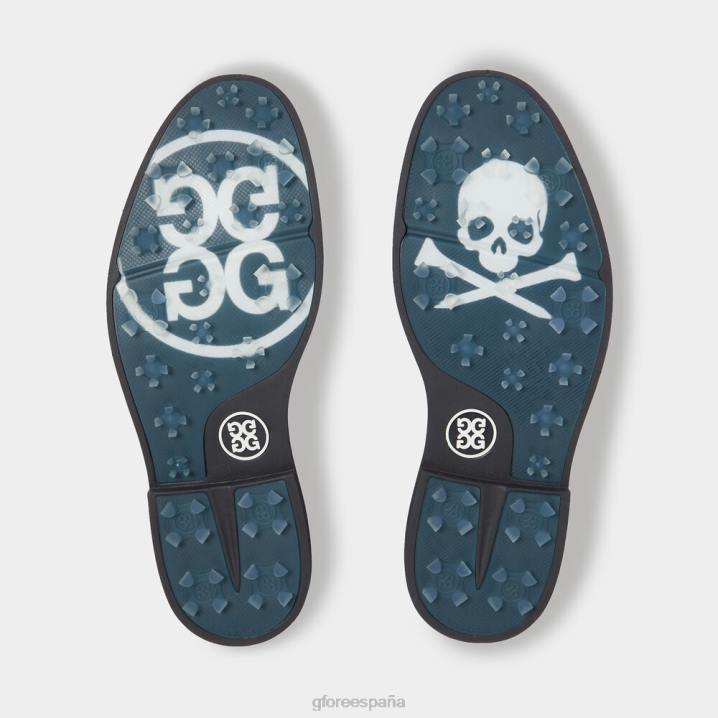 erkekler gallivanter kafatası ve t\'nin deri golf ayakkabısı G/FORE kar/oniks ayakkabı BV0X256