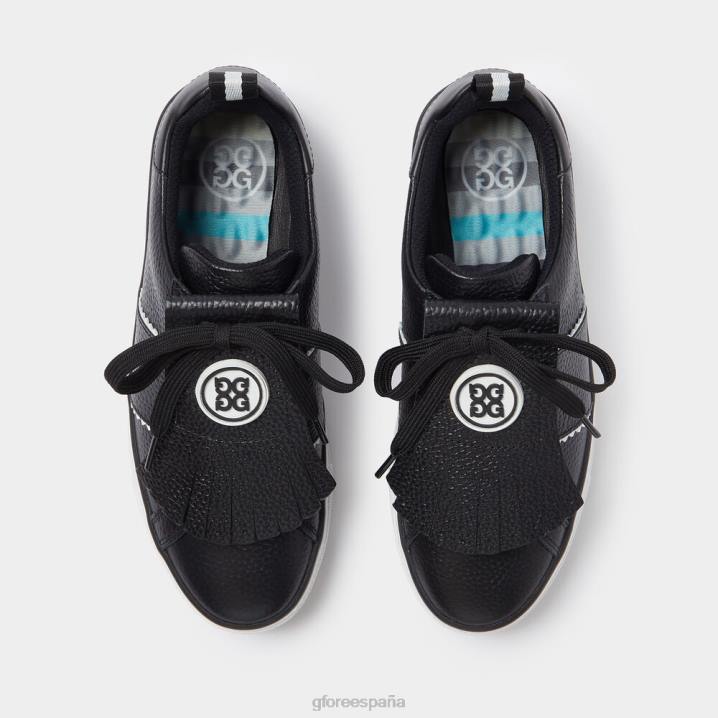 kadınlar durf çakıl deri kiltie golf ayakkabısı G/FORE oniks ayakkabı BV0X444