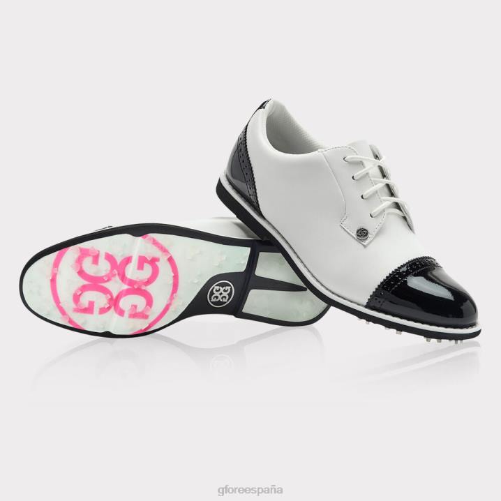 kadınlar sivri uçlu gallivanter golf ayakkabısı G/FORE kar/oniks ayakkabı BV0X425