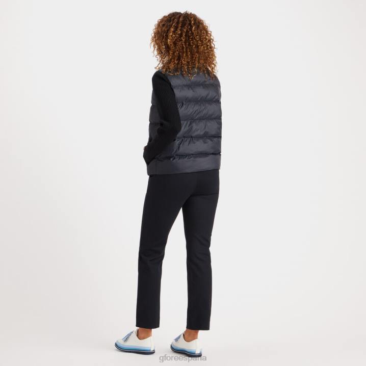 üniseks hibrit kapitone naylon örgü ceket G/FORE oniks Giyim BV0X386