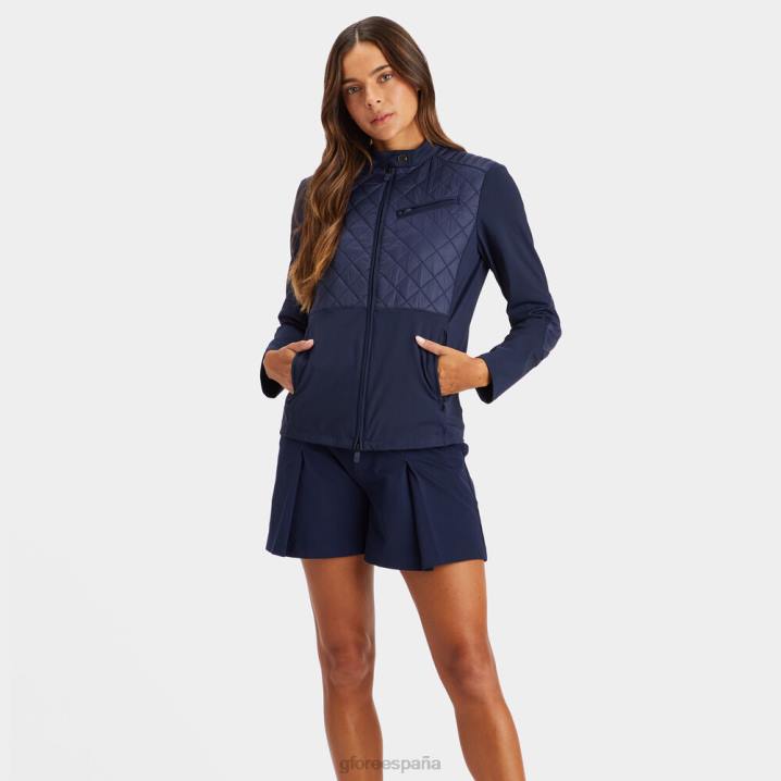 üniseks hibrit kapitone naylon ve teknoloji interlok slim fit ceket G/FORE alacakaranlık Giyim BV0X351