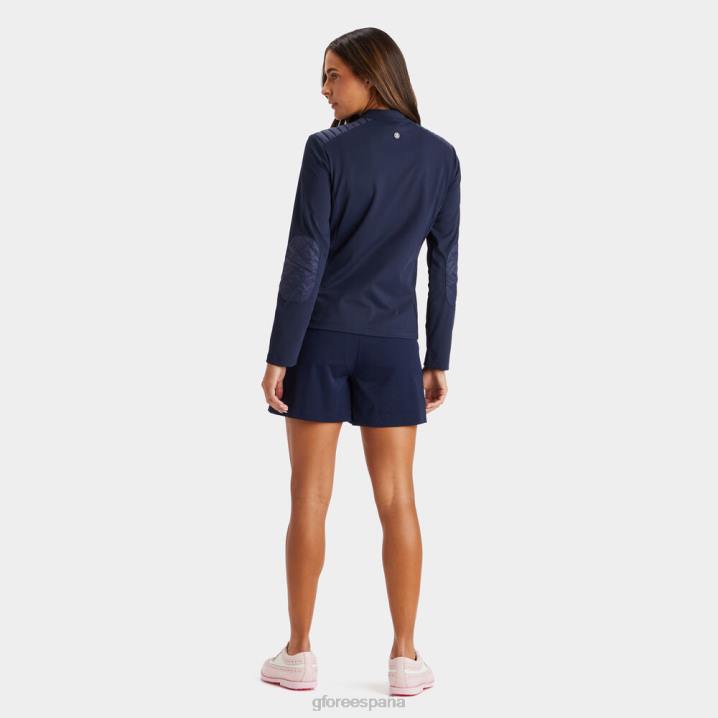 üniseks hibrit kapitone naylon ve teknoloji interlok slim fit ceket G/FORE alacakaranlık Giyim BV0X351