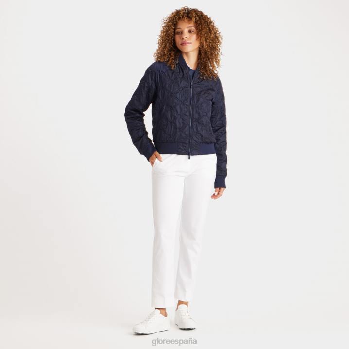 üniseks kaburga yaka kabartmalı bomber ceket G/FORE alacakaranlık Giyim BV0X380