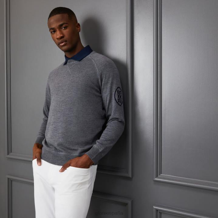 üniseks bisiklet yaka kazak G/FORE funda grisi Giyim BV0X25