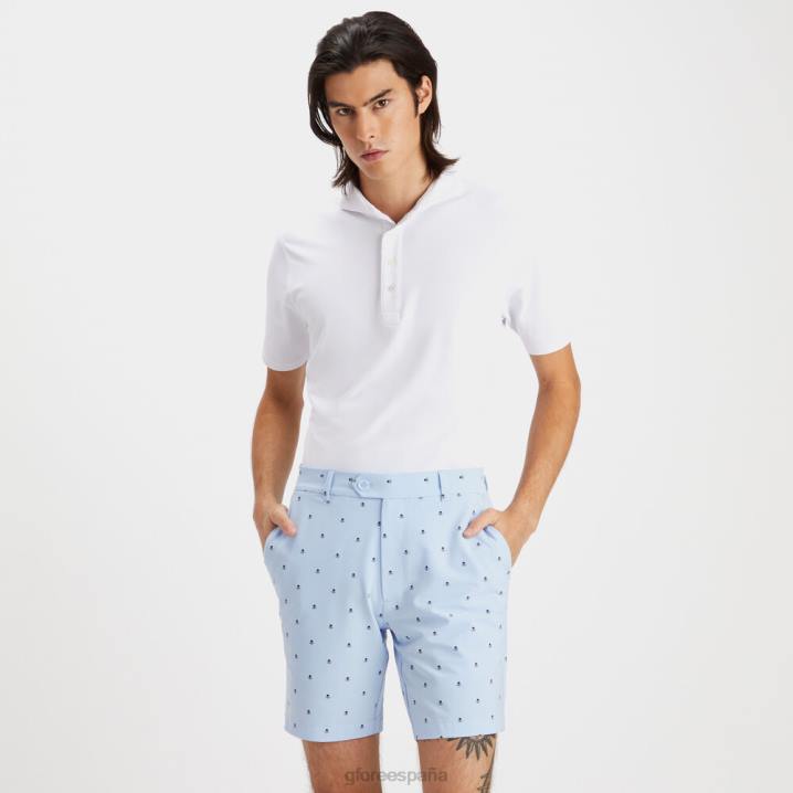 üniseks Skull & T\'s başına buyruk 4 yöne esneyen 8\" iç dikiş kısa G/FORE gökyüzü Giyim BV0X168