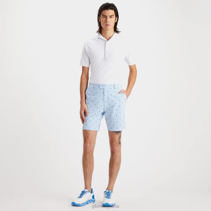 üniseks Skull & T\'s başına buyruk 4 yöne esneyen 8\" iç dikiş kısa G/FORE gökyüzü Giyim BV0X168