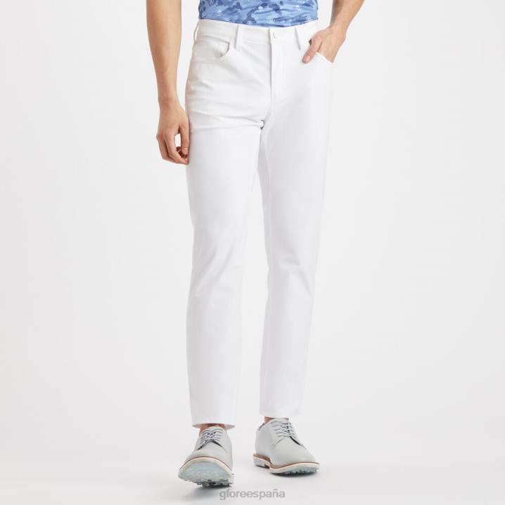 üniseks Tour 5 cepli 4 yöne esneyen düz paça pantolon G/FORE kar Giyim BV0X158