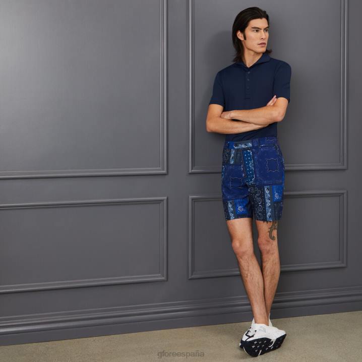 üniseks bandana desenli başına buyruk 4 yöne esneyen 8\" iç dikişli kısa G/FORE alacakaranlık Giyim BV0X163