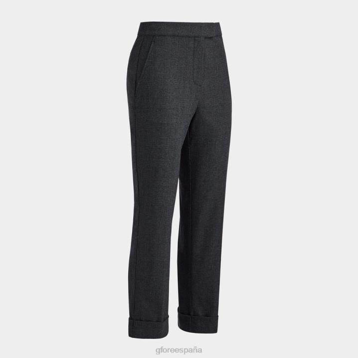 üniseks manşetli glen ekose streç pantolon G/FORE kömür funda gri Giyim BV0X410