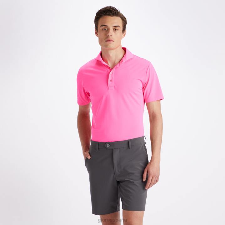 üniseks Essential modern geniş yakalı teknik pike slim fit polo G/FORE nakavt pembe Giyim BV0X19