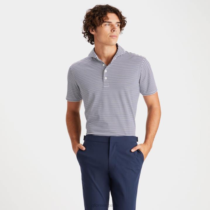 üniseks besleyici şerit modern yakalı teknik pike slim fit polo G/FORE alacakaranlık Giyim BV0X106