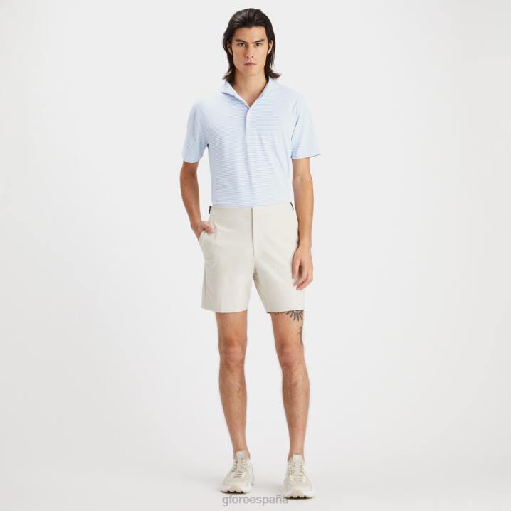 üniseks besleyici şerit modern yakalı teknik pike slim fit polo G/FORE gökyüzü Giyim BV0X105